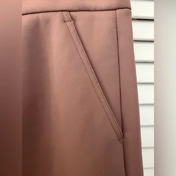 Hudson Jeans seamed Deep Tapue Mini Skirt with sculpting knit nwot - Picture 6 of 16